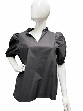 H6 Tuckernuck HYACINTH HOUSE
Black Ruffle Leigh Blouse Various
NEW Puff Shoulder